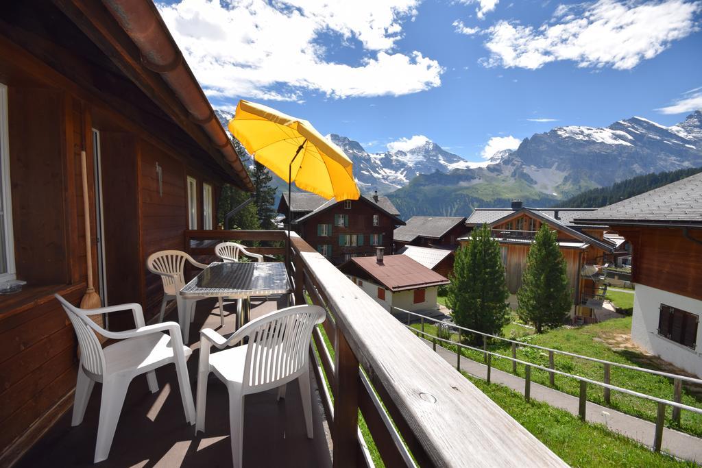 Chalet Bim Chilchli Mürren Exterior foto