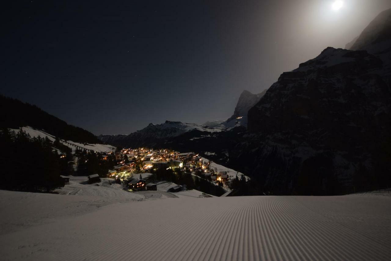 Chalet Bim Chilchli Mürren Exterior foto